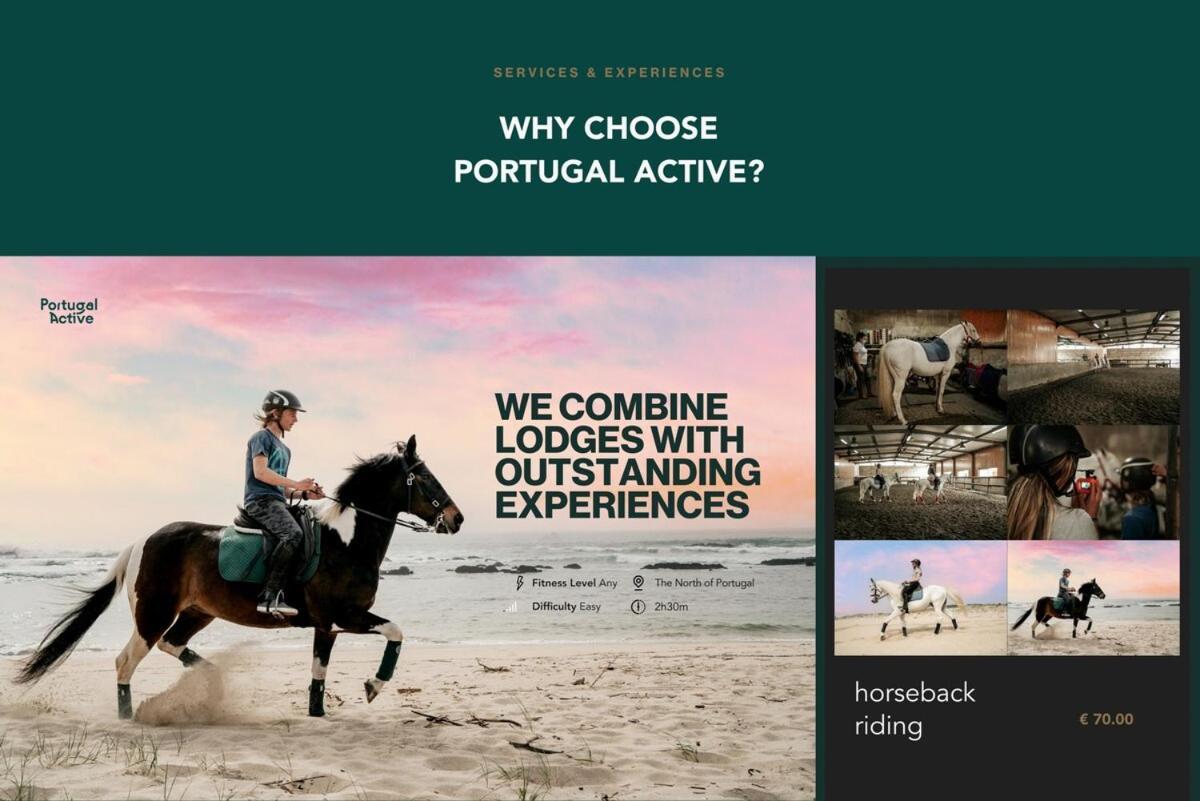Portugalactive Beach Flat فيانا دو كاستيلو المظهر الخارجي الصورة